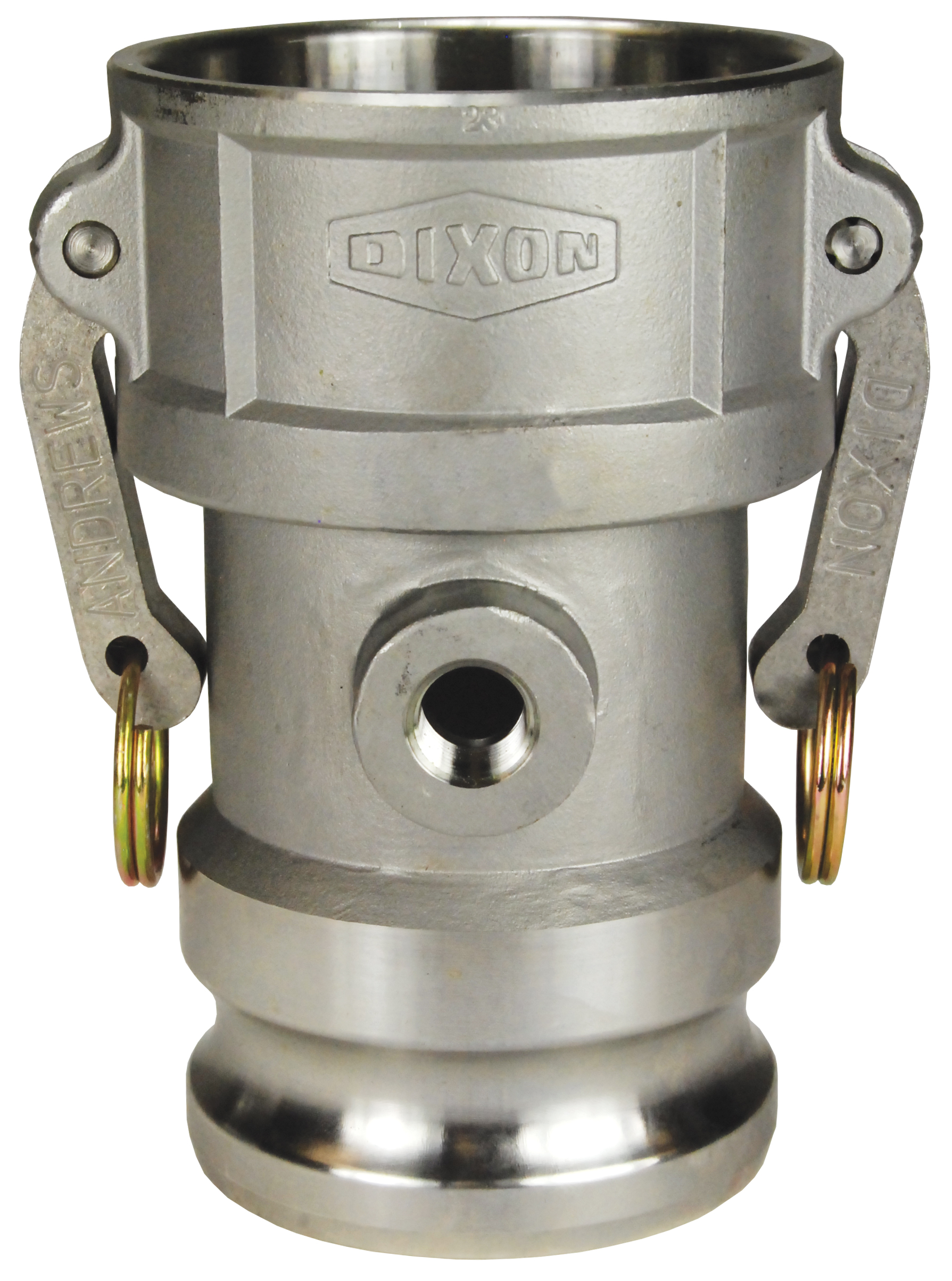 DIXON® CAM & GROOVE COUPLER X ADAPTER WITH PORT (TYPE DA)